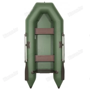 Надувная 2-ух местная ПВХ лодка Румб 280 М (без настила)