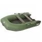 Надувная 3-х местная ПВХ лодка Румб 325 НДНД (надувное дно, зеленый)