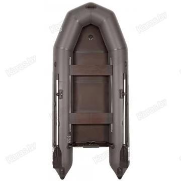 Надувная 3-х местная ПВХ лодка Румб 320 (жесткая слань, киль)