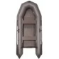Надувная 3-х местная ПВХ лодка Румб 320 (жесткая слань, серая)