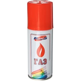 Газ для для зажигалок Runis 210 мл (баллон с насадками)