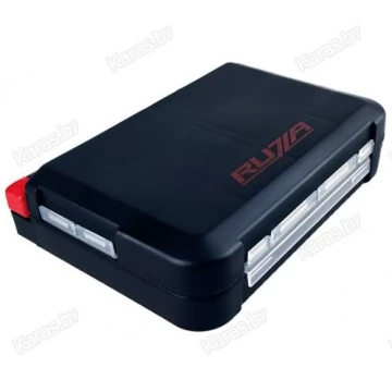 Коробка рыболовная Ruzza (133х97х37 мм), 8 отделений + 4 съемных перегородки