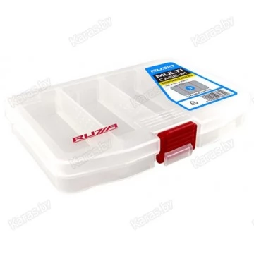 Коробка рыболовная Ruzza (146х103х23 мм), 3 съемные перегородки