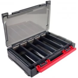 Коробка для приманок двусторонняя Ruzza (195х130х40 мм), горизонтальные U-ячейки