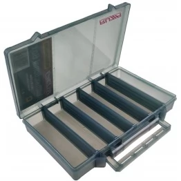 Коробка рыболовная Ruzza (250x165x36 мм), 5 съемных перегородок