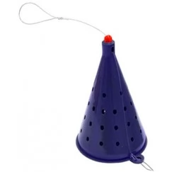 Кормушка зимняя пластиковая Salmo конус (75 мм)