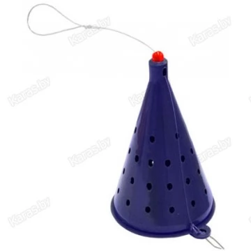 Кормушка зимняя пластиковая Salmo конус (75 мм)