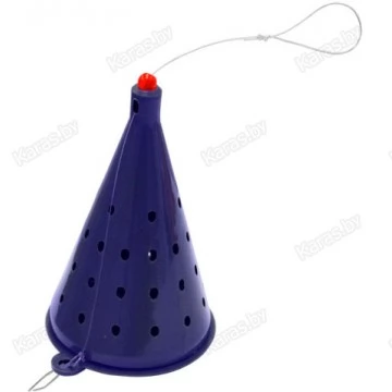 Кормушка зимняя пластиковая Salmo конус (100 мм)