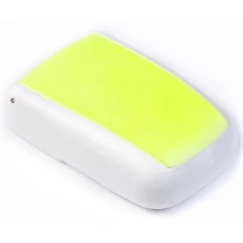 Мотыльница Salmo 8х6х2.5см желтая флуоресцентная