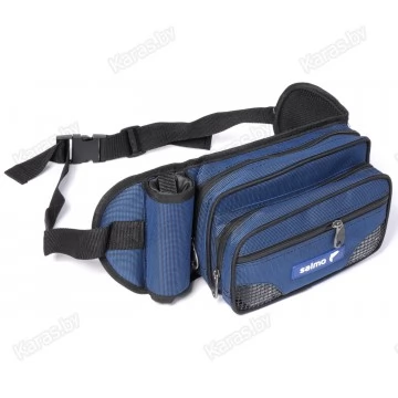 Сумка рыболовная поясная Salmo 08 40x18х12 см