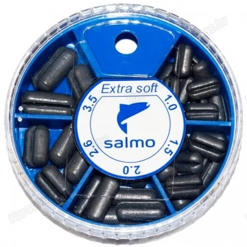 Набор грузов Salmo Extra Soft 60 г, 1,0-3,5 г