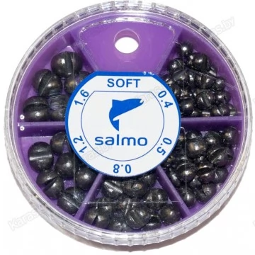 Набор грузов Salmo Soft 60 г, 0,4-1,6 г