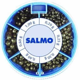 Набор грузов Salmo Дробинка PL 100 г, 0,2-1,0 г