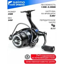 Катушка безынерционная Salmo Elite Spinetix 8 2500FD