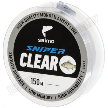 Леска монофильная Salmo Sniper Crucian Clear 150 м