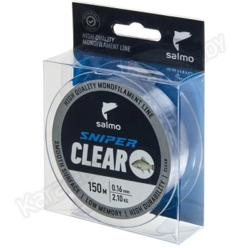 Леска монофильная Salmo Sniper Crucian Clear 150 м
