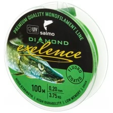 Леска монофильная Salmo Diamond Exelence Fluoro Coated Green 100 м