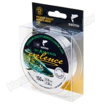 Леска монофильная Salmo Diamond Exellence Fluoro Coated Clear 150 м