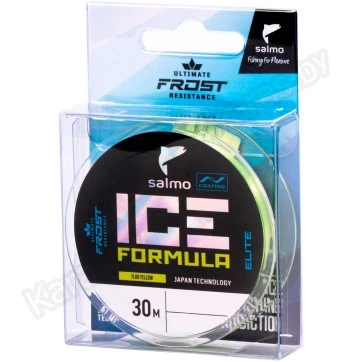 Леска монофильная Salmo Elite Ice Formula Fluo Yellow 30 м