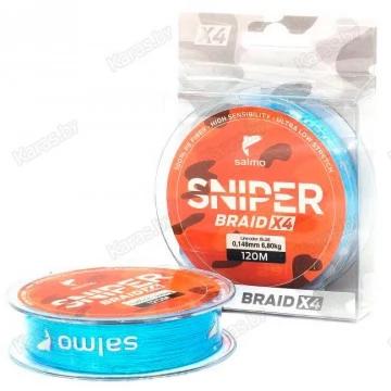 Леска плетёная Salmo Sniper BRAID Army Blue 91 м