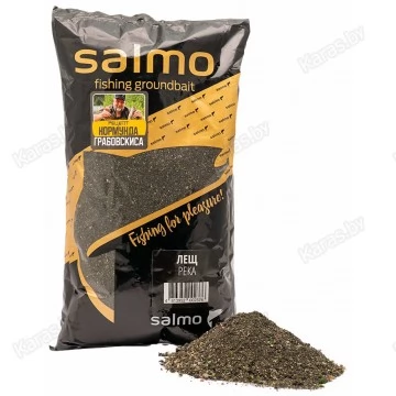Прикормка Salmo Лещ Река (рецепт Нормунда Грабовскиса) 1кг
