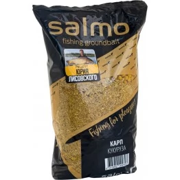 Прикормка Salmo Карп Кукуруза 1 кг. Рецепт Юрия Лисовского