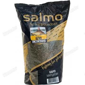 Прикормка Salmo Карп Марципан 1 кг. Рецепт Юрия Лисовского