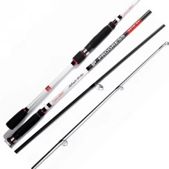 Спиннинг штекерный Lucky John Progress SPIN 24, углеволокно, 2,44 м, тест: 7-24 г, 122г