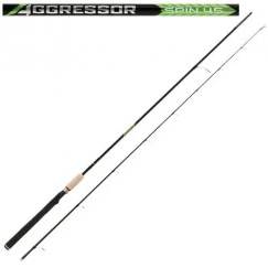 Спиннинг Salmo Aggressor SPIN 45, углеволокно, штекерный, 2,4 м, тест: 15-50 г, 144 г