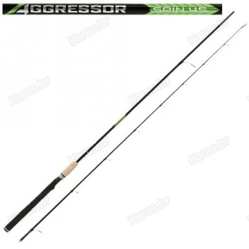 Спиннинг Salmo Aggressor SPIN 45, углеволокно, штекерный, 2,4 м, тест: 15-50 г, 144 г