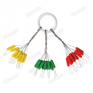 Стопоры силиконовые Salmo 002M 30 шт. 