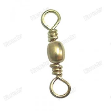 Вертлюги Lucky John Barrel Swivel Brass