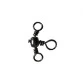 Вертлюги трехсторонние Lucky John Crossline Swivel