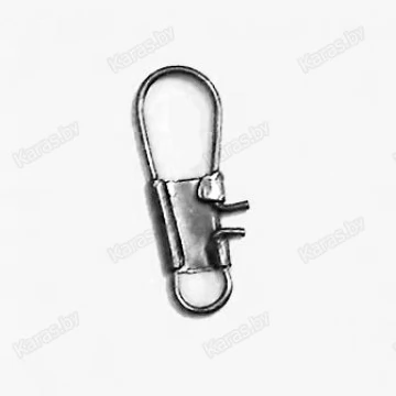 Застежки Lucky John Black Interlock Snap