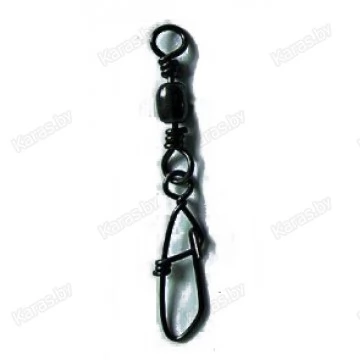 Вертлюги c застежкой Lucky John Barrel Swivel Swedish