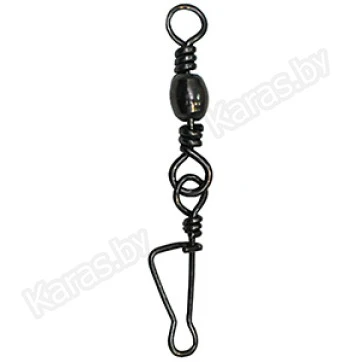 Вертлюги c застежкой Lucky John Barrel Swivel Italian 1