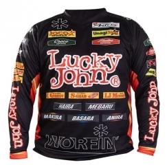 Футболка Norfin & Lucky John BLACK