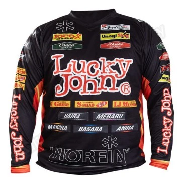 Футболка Norfin & Lucky John BLACK