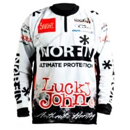 Футболка Norfin & Lucky John WHITE