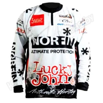 Футболка Norfin & Lucky John WHITE