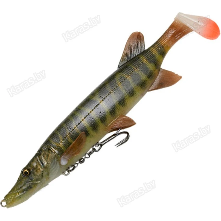 Виброхвосты Savage Gear 4D Pike Shad 20 см