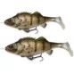 Виброхвосты Savage Gear 4D Line Thru Perch Shad 20 см