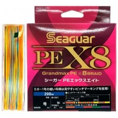 Леска плетёная Seaguar Grandmax PE x8 200 м