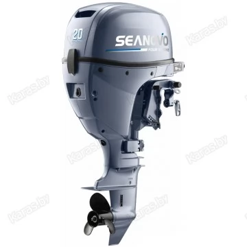 Лодочный мотор 4-тактный бензиновый Seanovo SNF 20 HS