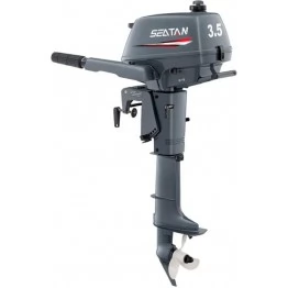 Лодочный мотор 2-тактный бензиновый Seatan T3.5BMS
