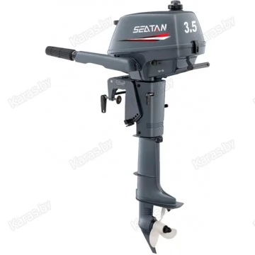 Лодочный мотор 2-тактный бензиновый Seatan T3.5BMS