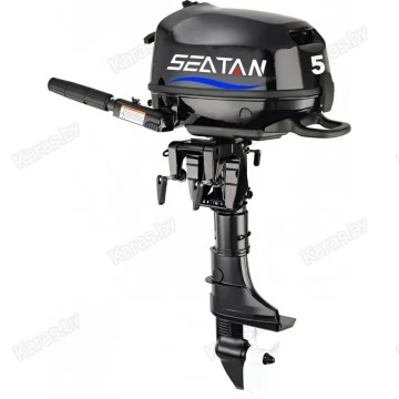 Лодочный мотор 4-тактный бензиновый Seatan F5BMS PRO (мощность 6лс)