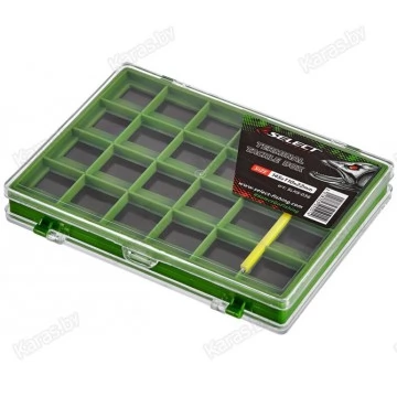 Коробка магнитная для крючков Select Terminal Tackle Box SLHS-036 (145х110х22 мм)