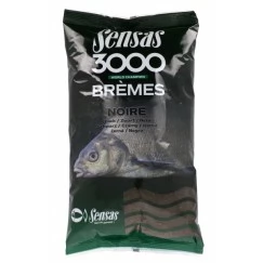 Прикормка Sensas 3000 Super Bremes Noire 1 кг (черная, лещ)