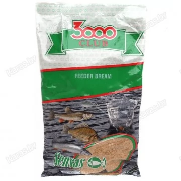 Прикормка Sensas 3000 Club Feeder Bream 1 кг (фидер, лещ)
